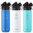 INSULATED STAINLESS STEEL FLASK // 18OZ // 2nd FLASK