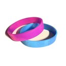 SILICONE BRACELETS // BLUE + PURPLE