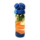 TRITAN // 13,5OZ // SET WITH SILICONE BRACELETS //  BLUE AND PURPLE + 2 BRACELETS