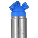 Einschulungs-Set: JuNiki´s® Lunchbox + Trinkflasche isoliert 420ml Blau