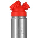 Einschulungs-Set: JuNiki´s® Lunchbox + Trinkflasche isoliert 420ml Rot