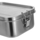 2er Bundle: 2x JuNiki´s® eco line Edelstahl Lunchbox Brotdose + 1 Schlüsselanhänger