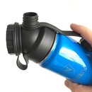 Exklusive JuNikis Trinkflasche aus Edelstahl Vakuum-isoliert 550ml/18oz - blau
