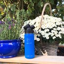 INSULATED STAINLESS STEEL FLASK // 18OZ // BLUE