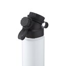Exklusive JuNiki´s Trinkflasche aus Edelstahl Vakuum-isoliert 550ml/18oz - weiß
