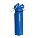 JuNiki´s bottle 550ml/18oz - blue with cap blue/white