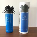 JuNikis bottle 550ml/18oz - blue with cap blue/white