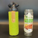 Set: JuNikis Wrstchen Verschluss + woolfelt sleeve green