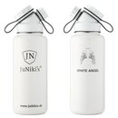INSULATED STAINLESS STEEL FLASK // 32OZ // WHITE ANGEL