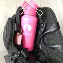 Exklusive JuNikis Trinkflasche aus Edelstahl Vakuum-isoliert 1L Sonderedition Pink Panther