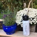 INSULATED STAINLESS STEEL FLASK // 32OZ // WHITE MARBLE