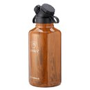 INSULATED STAINLESS STEEL FLASK // 64OZ // TEAK