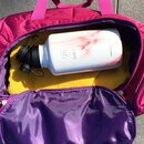 INSULATED STAINLESS STEEL FLASK // 64OZ // RED MARBLE