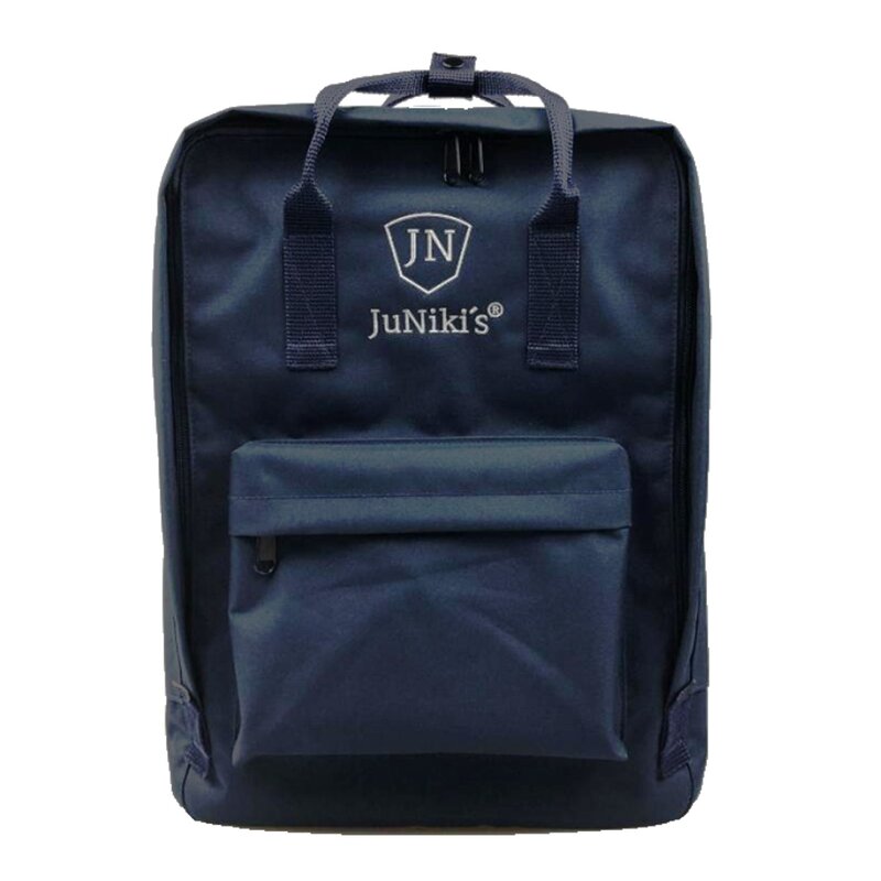 Hipper JuNikis® Rucksack - 2 Seitentaschen für JuNiki´s Trinkflaschen - Marineblau