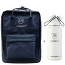 Promotion-Set: JuNikis Rucksack + JuNikis Trinkflasche 1 Liter Weiss