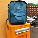 Promotional-Sets with 20 EUR Benefit: JuNiki´s Backpack and 18oz insulated stainless steel flask Turquoise