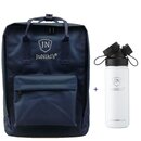 Promotion-Set: JuNikis Rucksack + JuNikis Trinkflasche 550ml Weiss