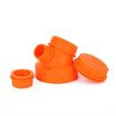 JuNiki´s innovative cap for wide mouth bottles - Orange