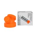 JuNiki´s innovative cap for wide mouth bottles - Orange