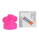 JuNiki´s innovative cap for wide mouth bottles - Pink